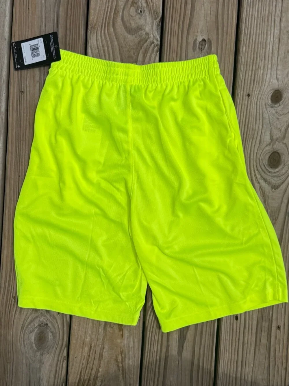Nike 3BRAND Volt Mesh Shorts Boys L Y2K Athleisure Sportcore NWT Neon 3925
